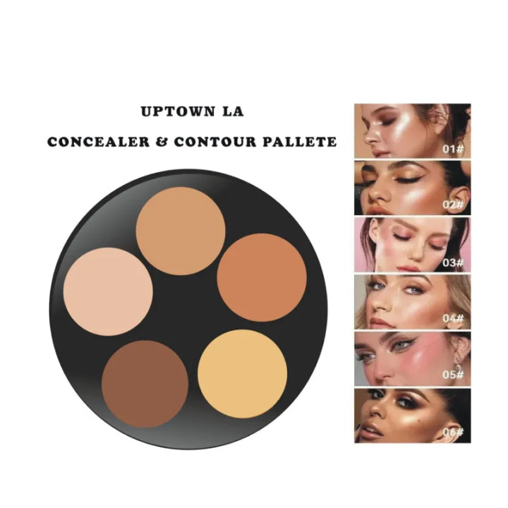 UPTOWN LA 5-Color Concealer Palette
