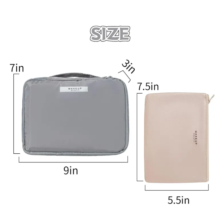 Waterproof 2-in-1 Makeup Storage Bag