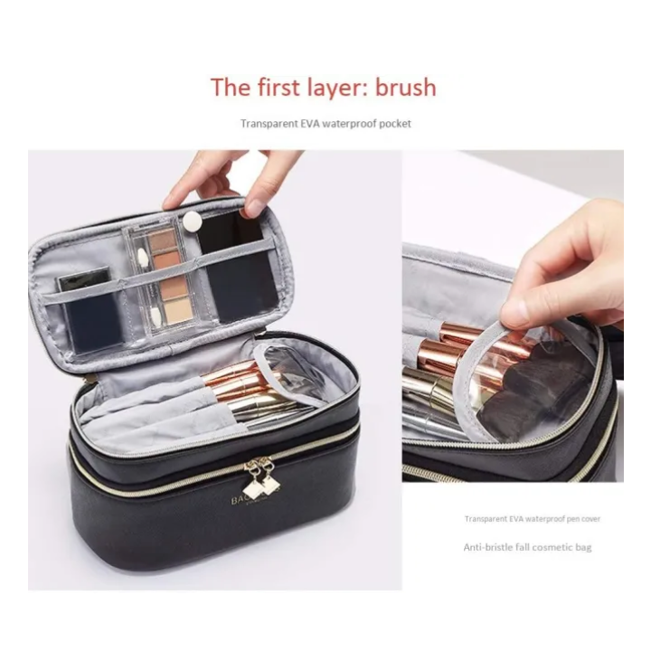 Waterproof 2-in-1 Makeup Storage Bag