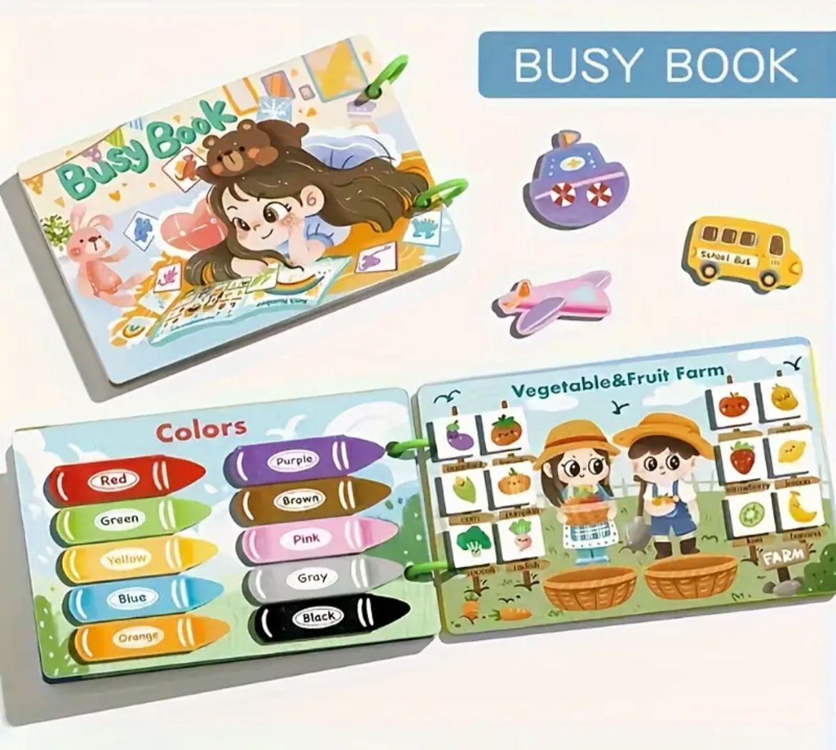 KIDS BUSY BOOK