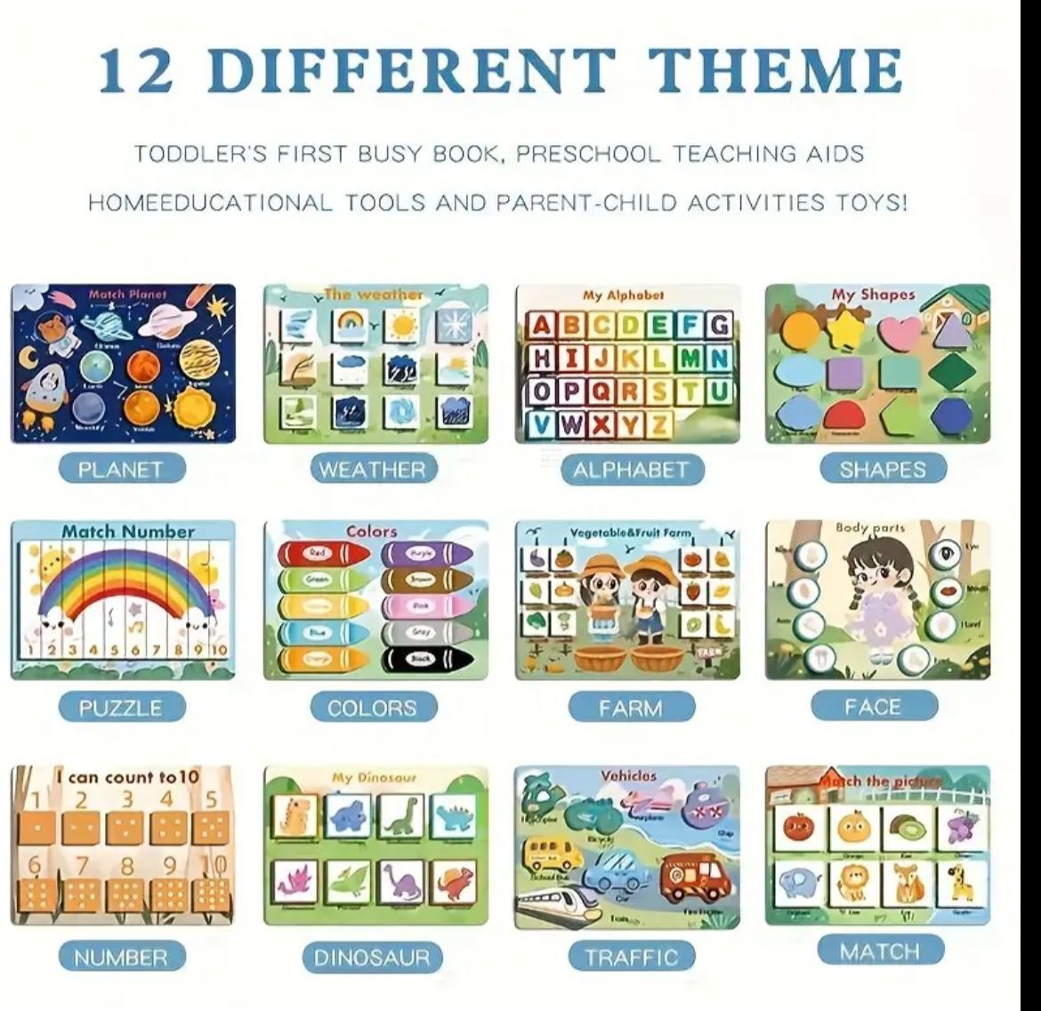 KIDS BUSY BOOK