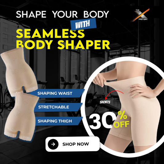 High Waist Seamless Body Shaper Shorts