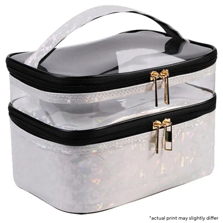 Waterproof 2-in-1 Makeup Storage Bag