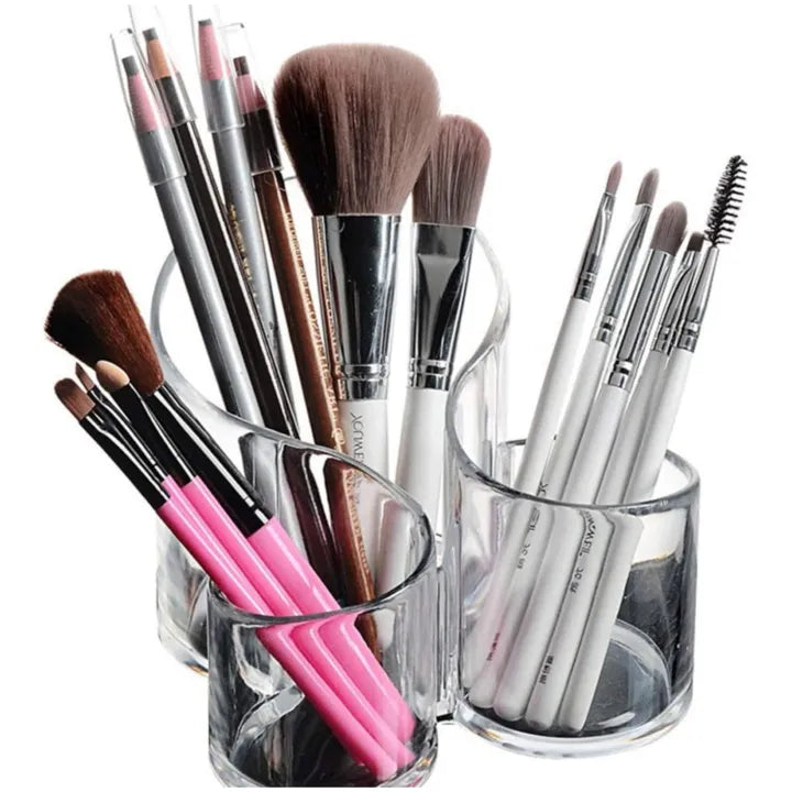 360° Rotating Makeup Organizer Stand
