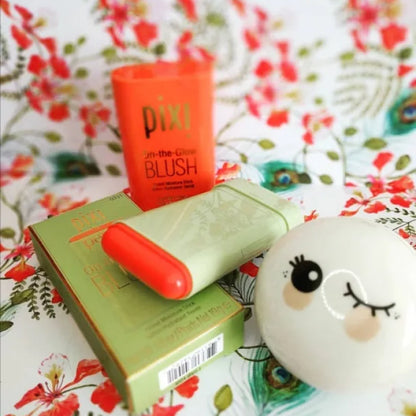 The Glow Blush on Tinted For Cheeks Make Up Moisture Stick Long Wearing Make Up Blush