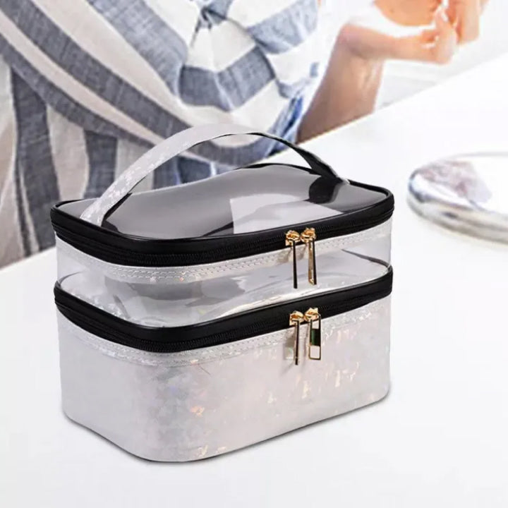 Waterproof 2-in-1 Makeup Storage Bag