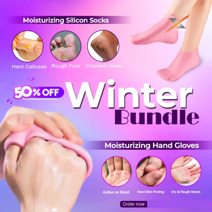 Winter Bundle Silicone Socks+Gloves