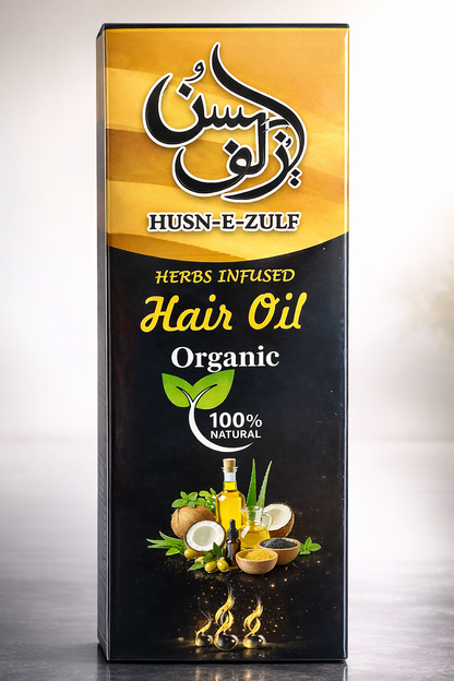 Husn-e-Zulf Organic Hair Oil