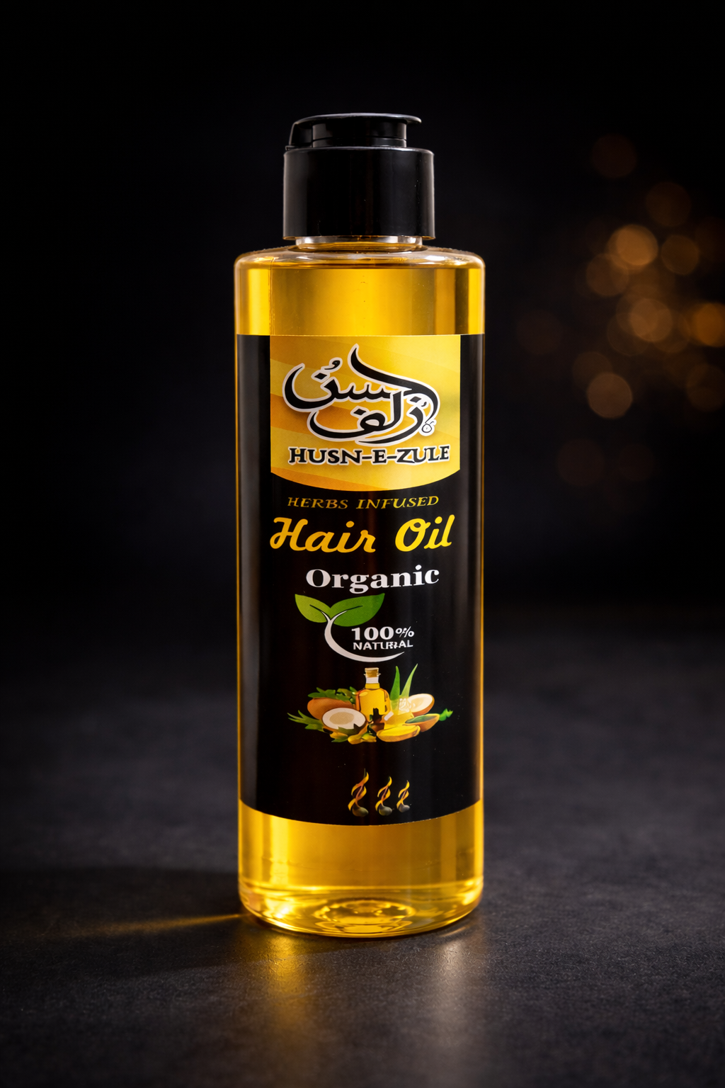 Husn-e-Zulf Organic Hair Oil