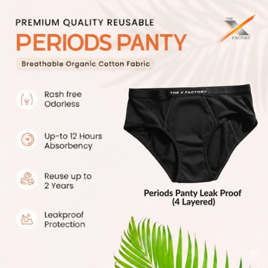 Periods Panty Leak Proof (4 Layered)