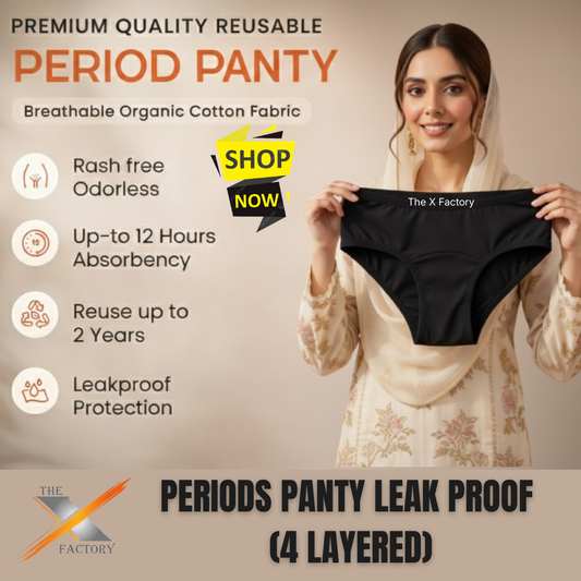 Periods Panty Leak Proof (4 Layered)
