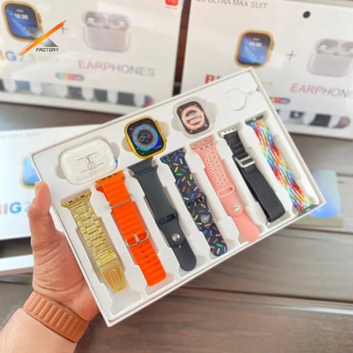 i20 Ultra Max Smart Watch with AirPods