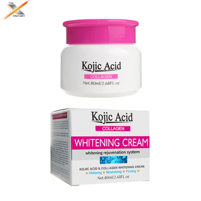 GUANJING Kojic Acid Collagen Face Body Glowing Cream 80ml- GJ7003
