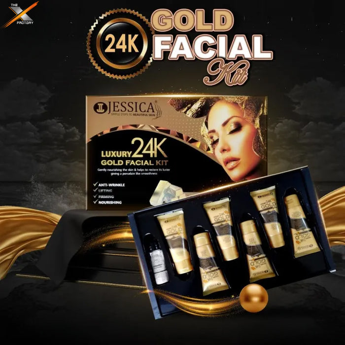 Jessica Luxury 24K Gold Facial Kit