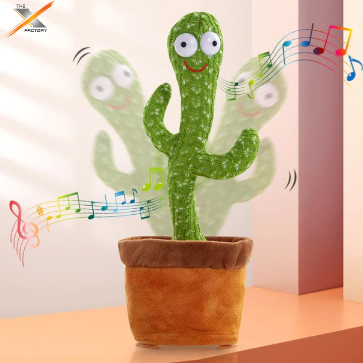 Dancing Talking Cactus Toy with USB Charge