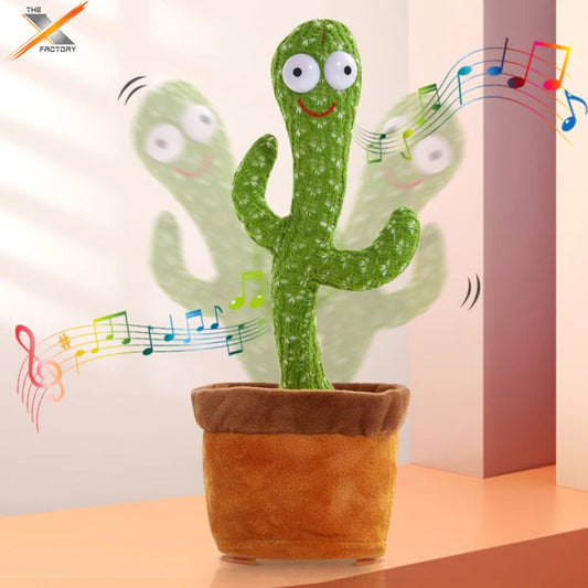 Dancing Talking Cactus Toy with USB Charge