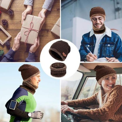 Beanie Hat And Scarf Set