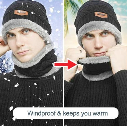Beanie Hat And Scarf Set