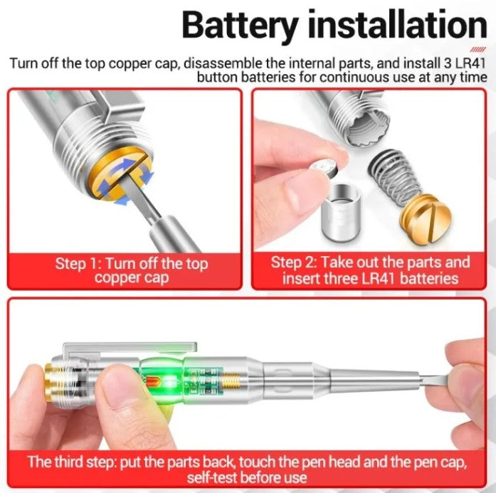 Dual Circuit Voltage & Current Tester