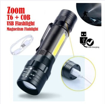 LED Mini Flashlight Rechargeable