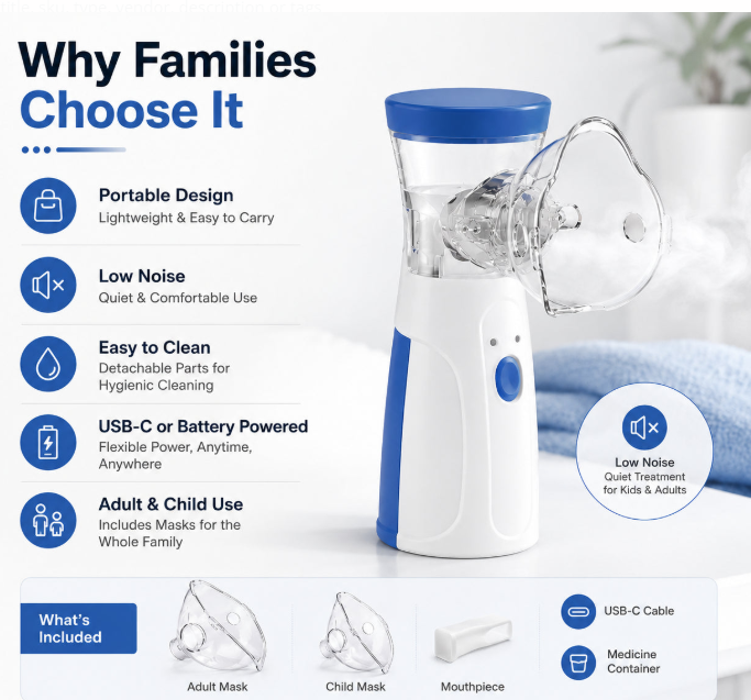 Portable Nebulizer Kit