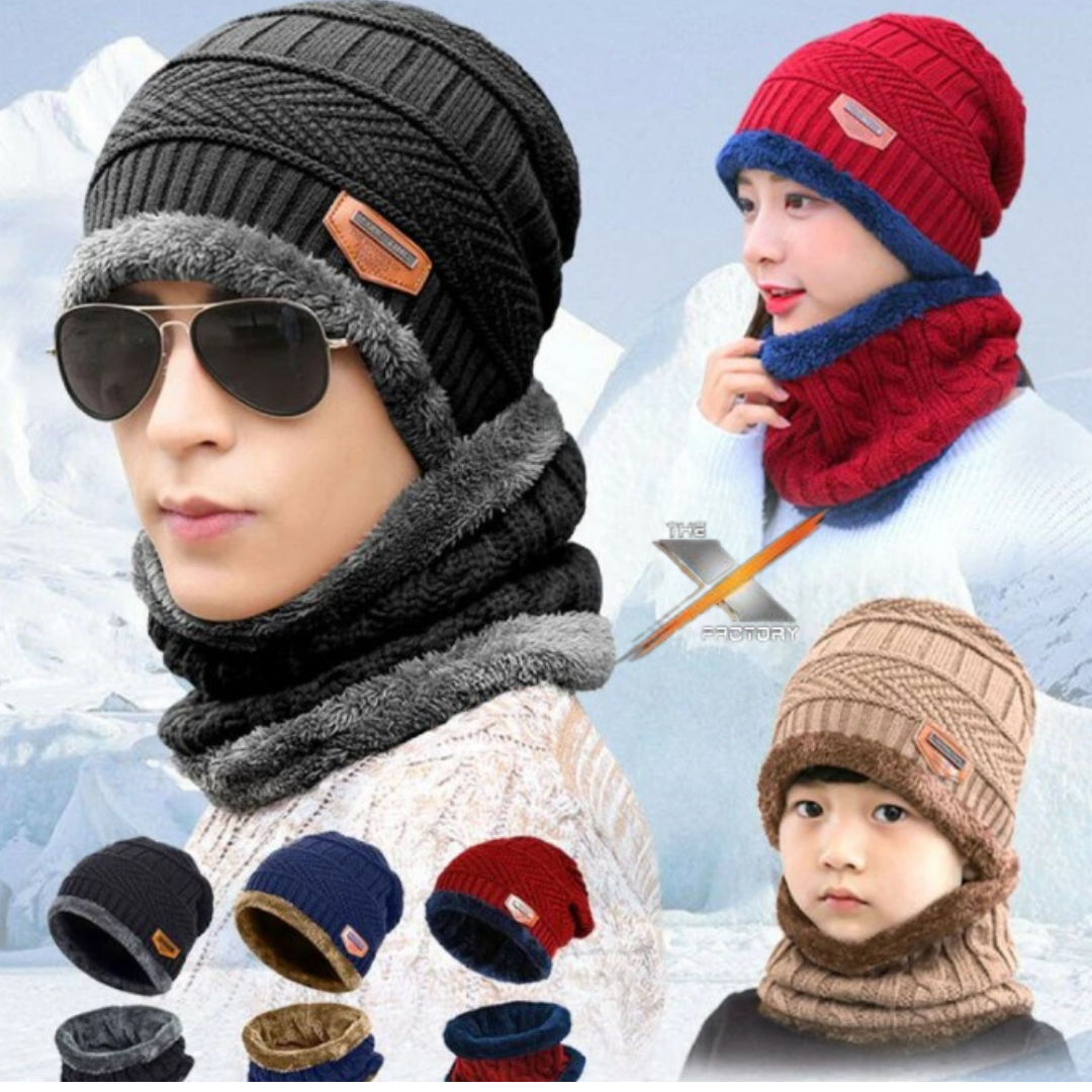 Beanie Hat And Scarf Set