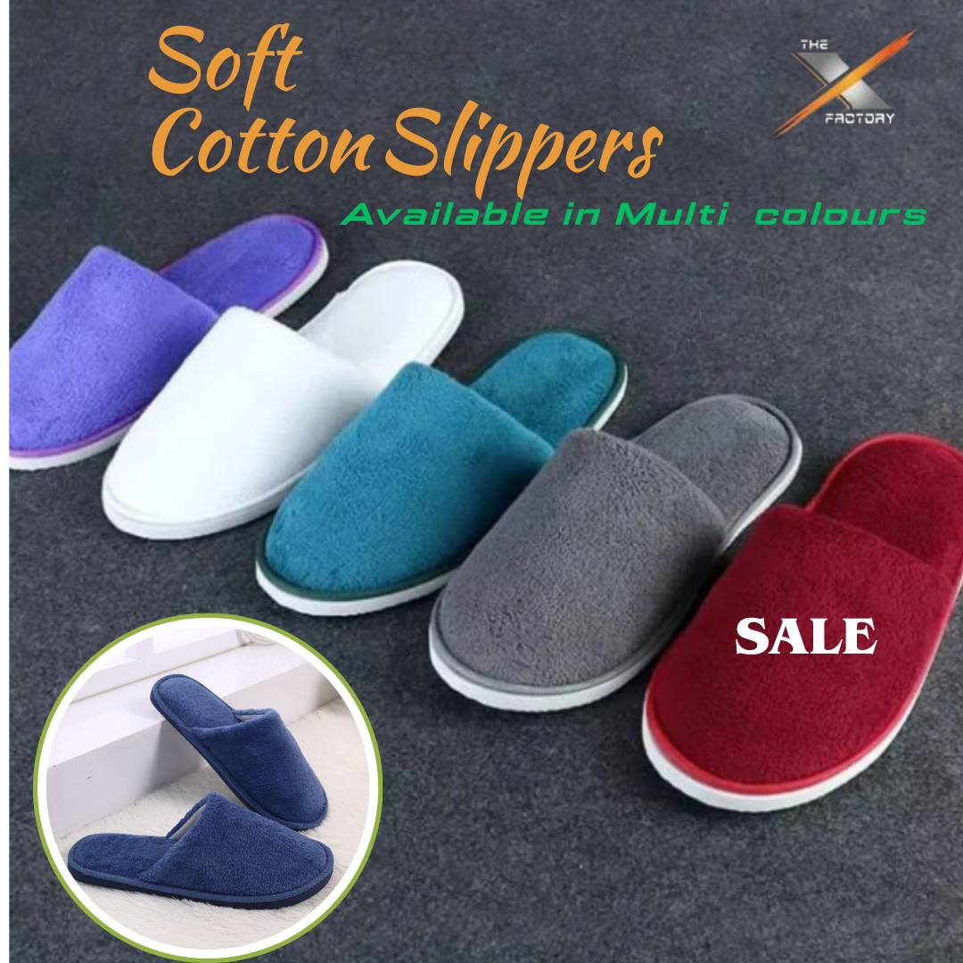 Soft Cotton Slippers