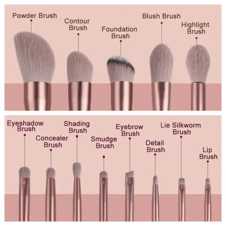 WANTER 13-Piece Makeup Brush Set