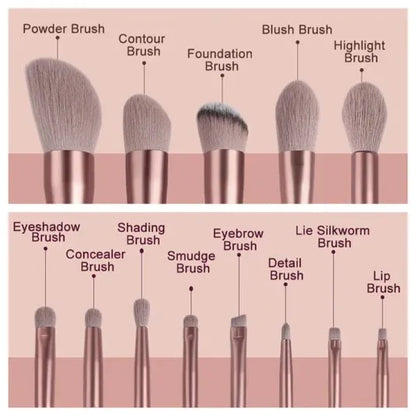 WANTER 13-Piece Makeup Brush Set