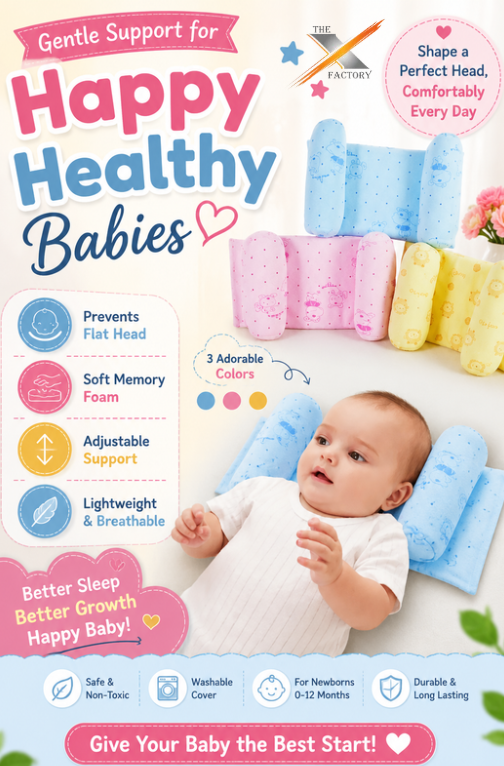 Baby Shaping Head Support Pillow