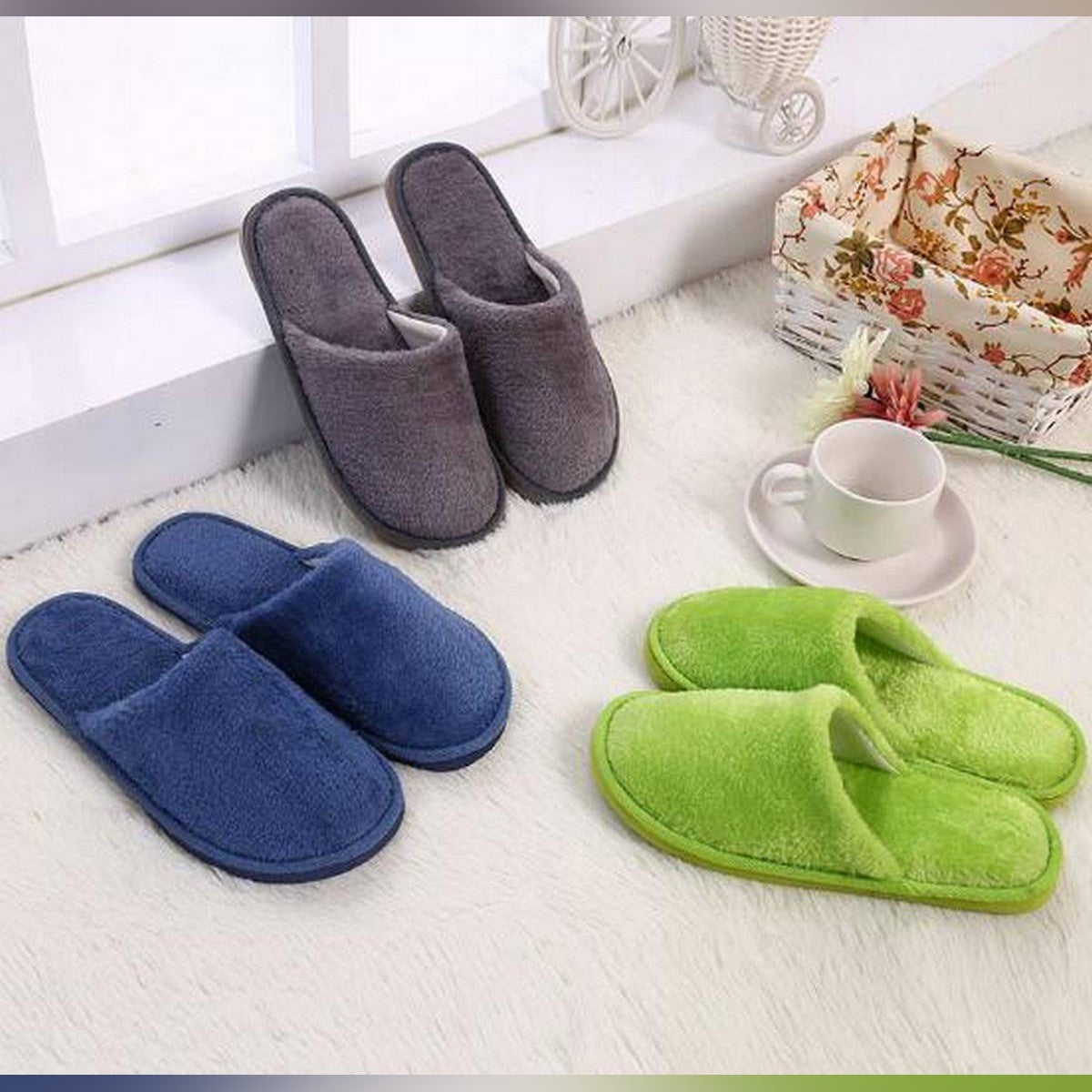 Soft Cotton Slippers