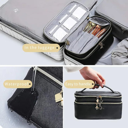 Waterproof 2-in-1 Makeup Storage Bag