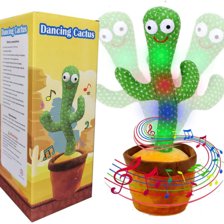 Dancing Talking Cactus Toy with USB Charge