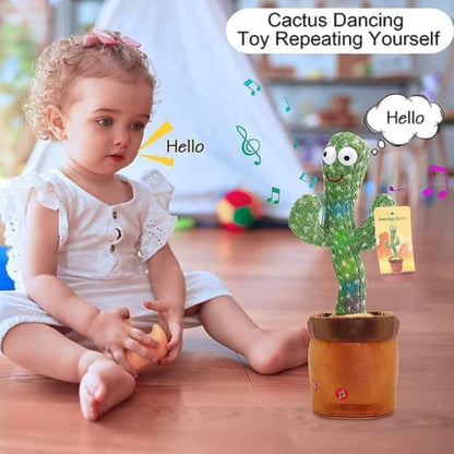Dancing Talking Cactus Toy with USB Charge