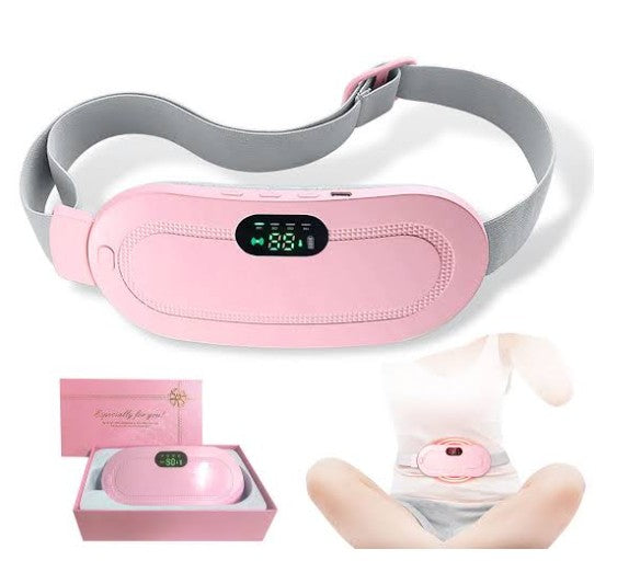 Electric Period Cramp Massager – Gentle Heating Pad for Quick Relief