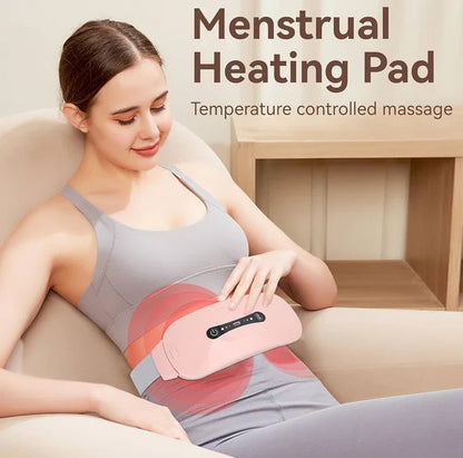 Electric Period Cramp Massager – Gentle Heating Pad for Quick Relief