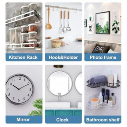 Punch-Free Screw Stickers