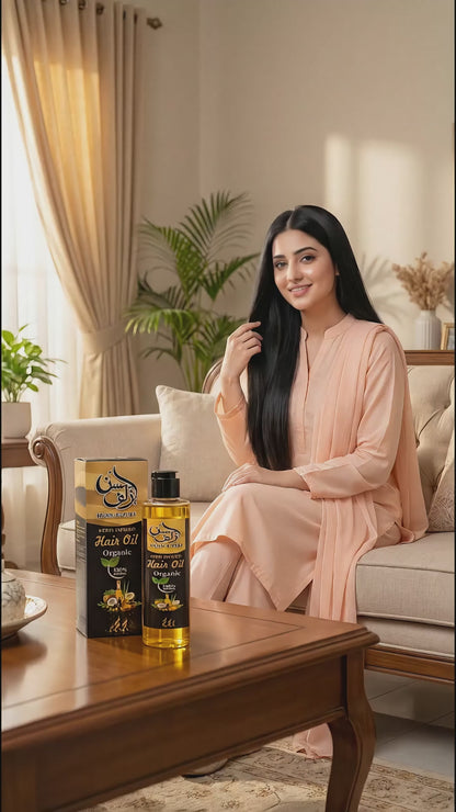 Husn-e-Zulf Organic Hair Oil